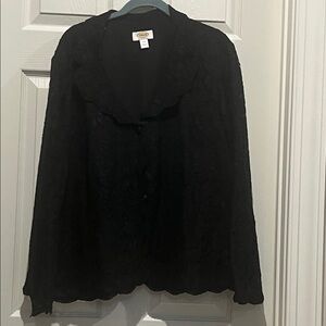 Talbots Elegant Black Women's Cardigan